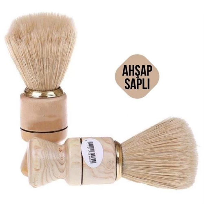 BFS  Faux Ahşap Saplı Tıraş Fırçası