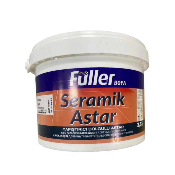 BFS Füller Seramik Üstü Astar 3,5 Kg Beyaz