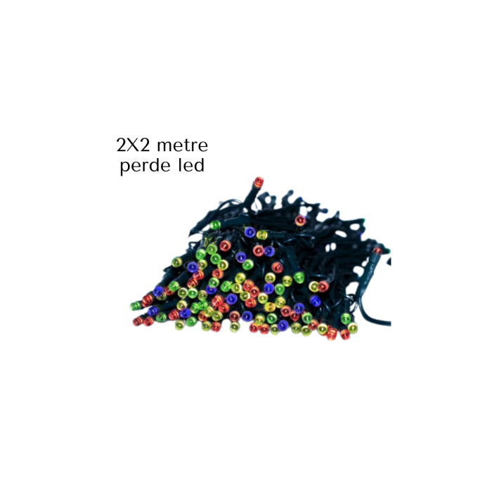 2x2 Metre Perde LED Işık