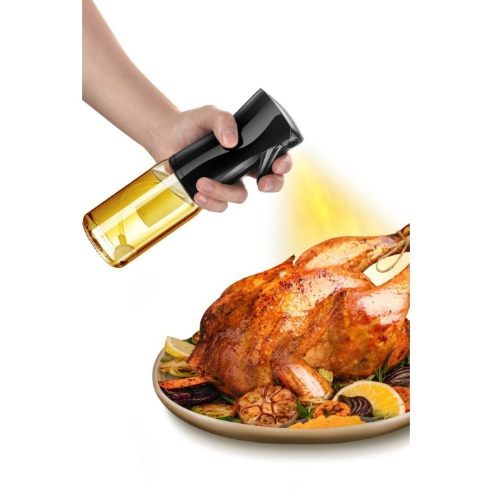 BUFFER® Çok Amaçlı Cam Şişe Püskürtmeli Dağıtıcı Yağdanlık Limonluk Sirke Sosluk Spreyi