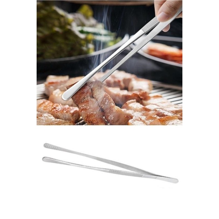 BUFFER®  Yiyecek Servis Maşası Air Fryer  Master Chef Şef Cımbızı Et Kızartma Barbekü Aleti 30 Cm