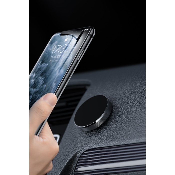BUFFER® Tüm Modellerle Uyumlu Manyetik Araç İçi Telefon Tutucu Çok Amaçlı Güçlü Mıknatıs Tutucu