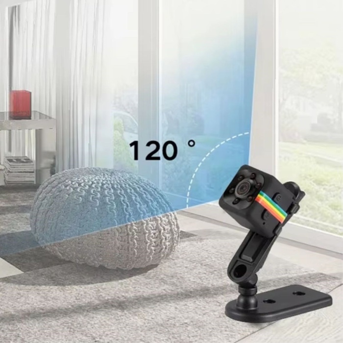 BUFFER® Mini Boy Küp Tipi Gece Görüşlü HD Kaliteli Güvenlik Kamerası