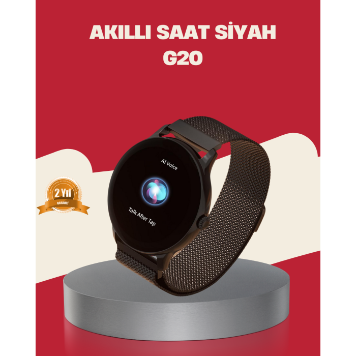 Haino Teko G20 Mini – Şık, Suya Dayanıklı, Bildirim ve Spor Modlu Akıllı Saat
