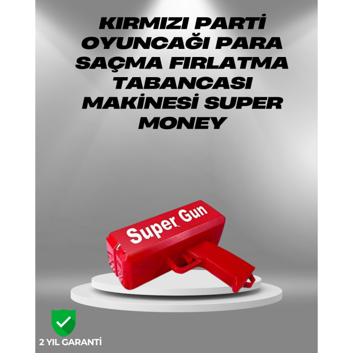 Elektrikli Money Gun Oyuncak Parti Tabancası