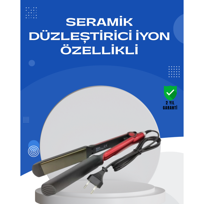 Iyon Teknolojili Düzleştirici – Düzleştirici ve Dalga Yapma Özellikli