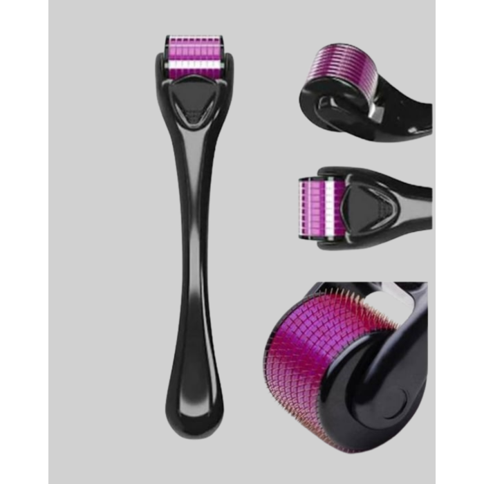 Ev Tipi Mikro İğneli Cilt Bakım Aleti – 1 mm Titanyum Roller