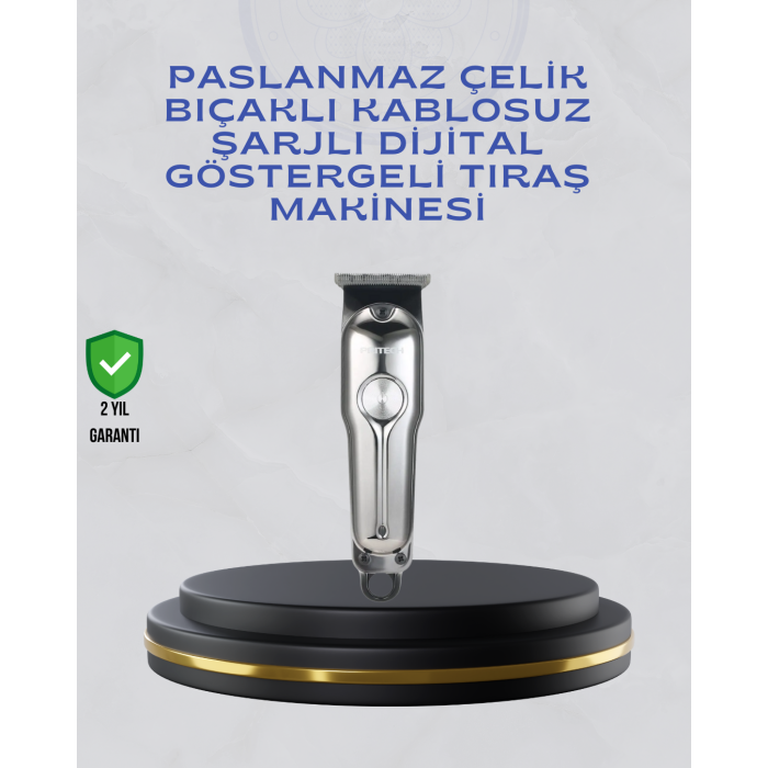 Profesyonel Erkek Saç Kesme Makinesi – Dayanıklı ve Yüksek Performanslı