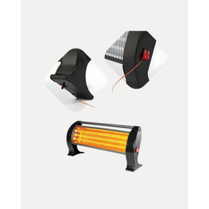 1200 Watt Ayak Isıtıcı – Hızlı Isınma, 2 Yıl Garantili ve Şık Tasarım