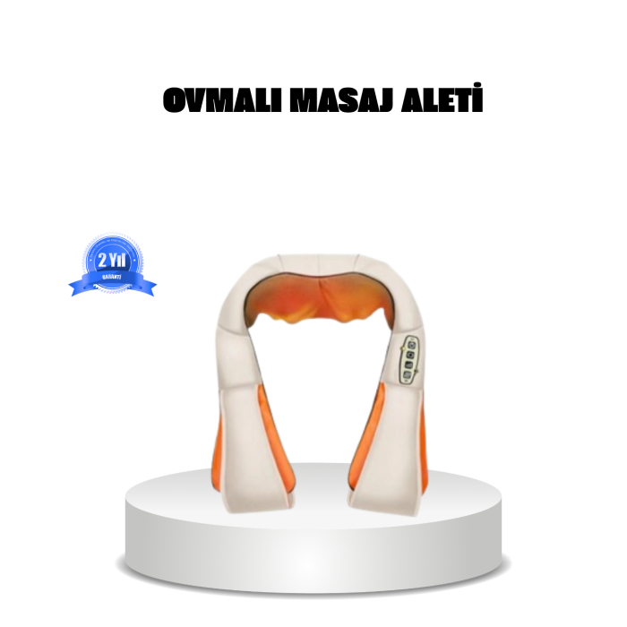 Ovmalı Isıtmalı Masaj Aleti – Boyun, Sırt, Omuz, Bel ve Ayak İçin Profesyonel Yoğurmalı Masaj Deneyimi