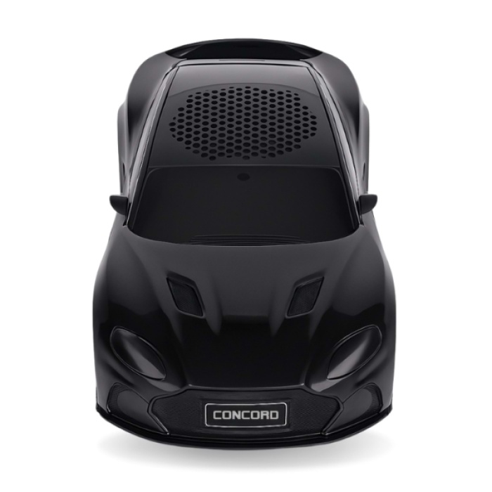 Siyah Araba Tasarımlı Hoparlör - Bluetooth FM USB Özellikli