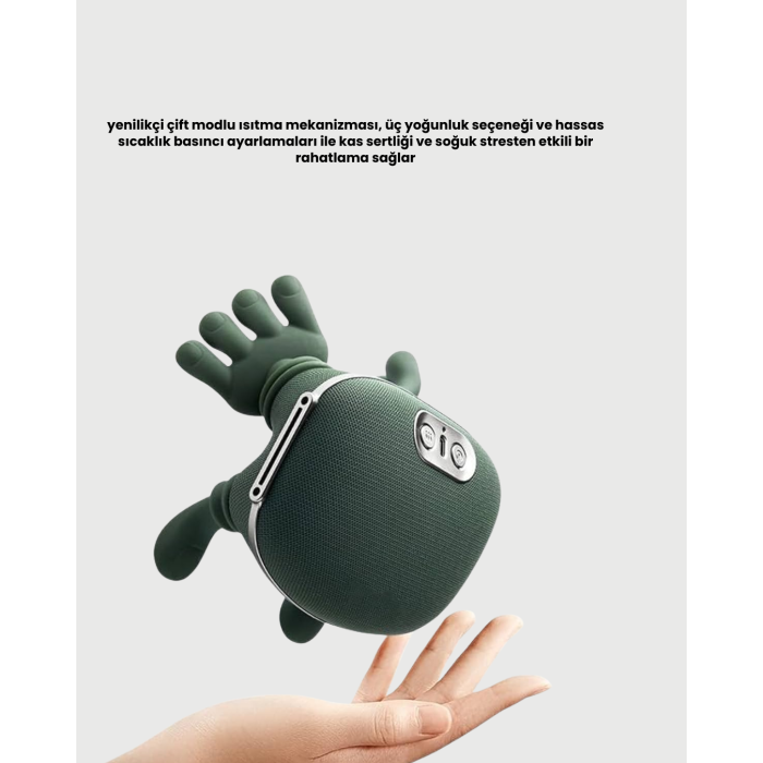 Kablosuz Boyun ve Omuz Masaj Aleti Taşınabilir