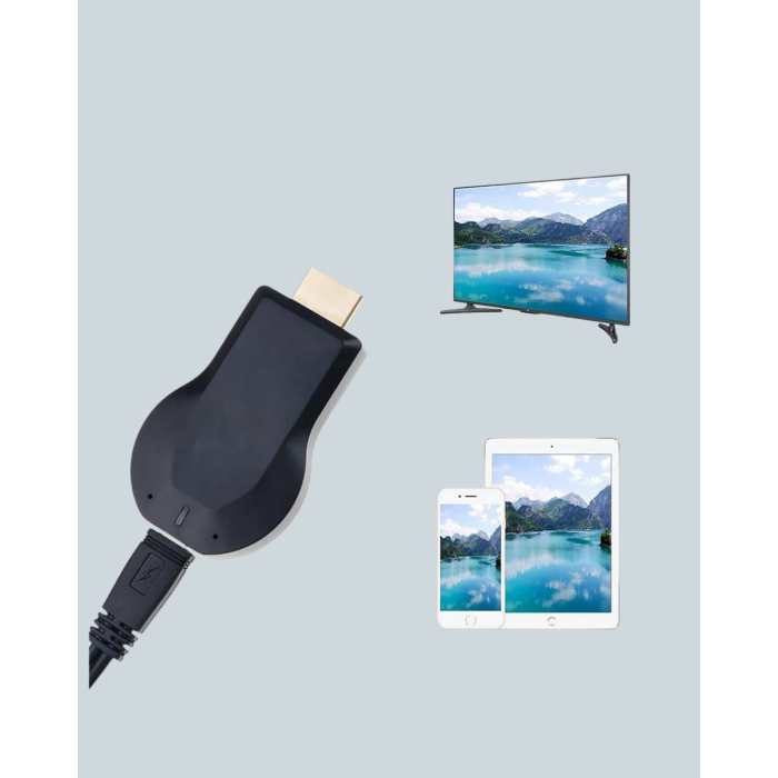 1080p Ultra HD Kablosuz Ekran Yansıtma Dongle – Miracast / AirPlay / DLNA