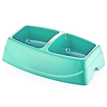 Mikopet İkili Küçük Mama Kabı