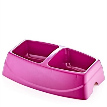 Mikopet İkili Küçük Mama Kabı