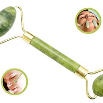 Jade Roler 2li Yeşim Taşı Yüz Masaj Aleti