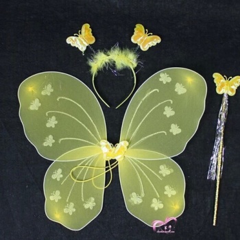 Kelebek Kanat Seti Sarı Renk