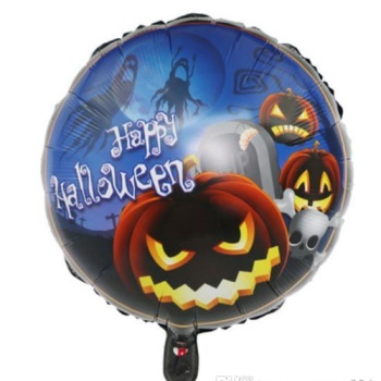 Happy Halloween Balkabağı Folyo Balon 18 inç