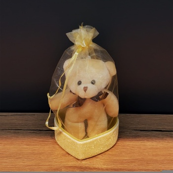 Hediyelik Kese İçinde Ayıcık