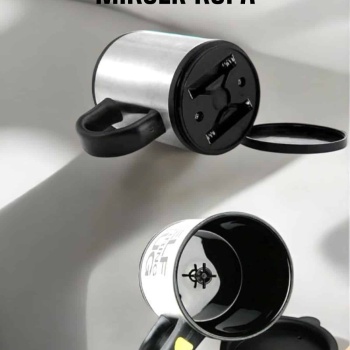 Yazılı Mug Kupa Karıştırıcı Özelliği Ve Paslanmaz Çelik