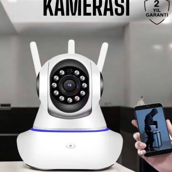 Wifi Kamera Ev Kamerası Gece Görüşlü Kablosuz Bebek Izleme Kamerası