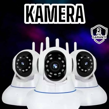 Wifi Kamerası Çift Yönlü Bebek Güvenlik Kamerası Gece Görüşlü