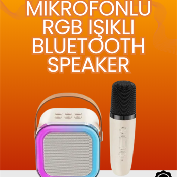 Yüksek Performanslı Kablosuz Karaoke Hoparlör