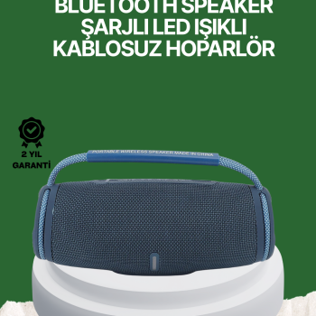 Net Stereo Ses Sunan IPX5 Su Geçirmez Bluetooth Hoparlör