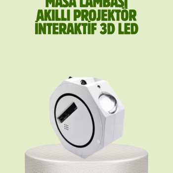 Çok Modlu Yıldız ve Okyanus Efektli Gece Işığı Projektörü