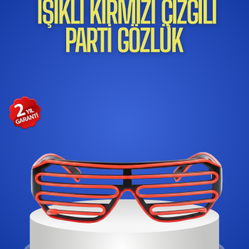 Gece Organizasyonları İçin Renkli LED Gözlük