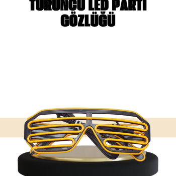 Enerjik Gece Etkinlikleri İçin LED Işıklı Gözlük