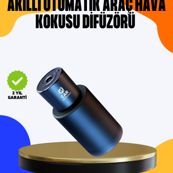 Bardaklık Uyumlu Şarjlı Oto Koku Aparatı Esans Dahil