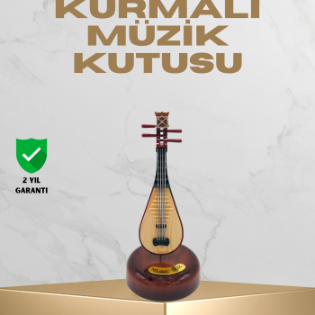 Ud Sembolü Müzik Kutusu Estetik Tasarım Melodi Destekli