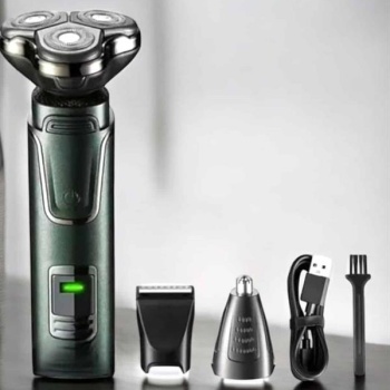 Yüksek Performanslı 3 Başlıklı Profesyonel Tıraş Makinesi