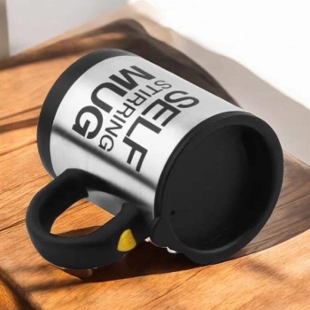 Yazılı Kupa Kendi Kendini Karıştıran Mikser Kupa Termos Bardak