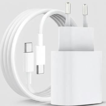 35W Güçlü USB-C Şarj Aleti Type-C Kablo Dahil