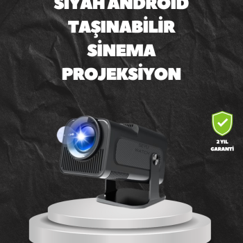 WiFi6 ve Bluetooth 5.0 Teknolojili Kablosuz Bağlantı Özellikli Projektör