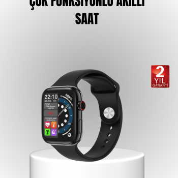 Yüksek Çözünürlüklü 1.9 Akıllı Saat – 5-6 Gün Aktif Kullanım, Şık ve Modern Tasarım