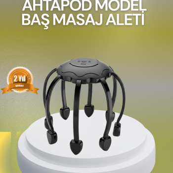Elektrikli Kafa Masaj Aleti Çok Noktalı 360 Derece Kapsama