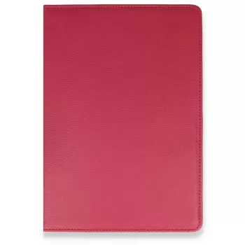 Newface Samsung Galaxy X800 Tab S8 Plus 12.4 Kılıf 360 Tablet Deri Kılıf - Pembe