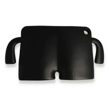 Newface iPad 2022 10.9 (10.nesil) Kılıf Karakter Tablet Silikon - Siyah
