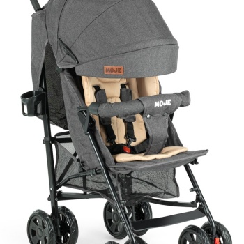 Strong Baston Bebek Arabası Antrasit Siyah