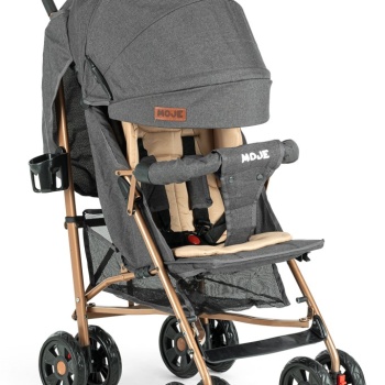 Strong Baston Bebek Arabası Antrasit Gold