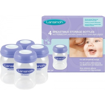 Anne Sütü Saklama Kabı 4Lü