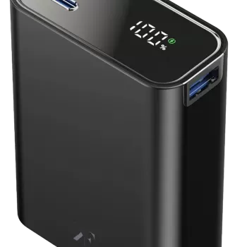 Newface PW501 20.000 mAh Dijital Göstergeli 2 Adet 45W Type-C ve 22.5W USB Çıkışlı Şarj PD Hızlı Şarj Powerbank - Siyah