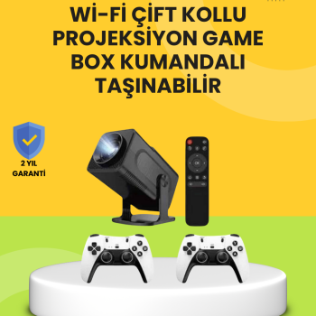 HCS350pro Android 11 İşletim Sistemli Mini Projektör