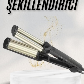 Saç Şekillendirici Wag Maşa Su Dalga Maşası Tüm Saç Tiplerine Uygun