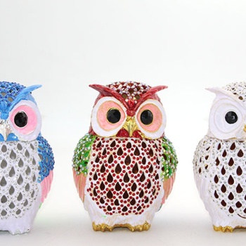 Swarovski Tekli Baykuş Model 2