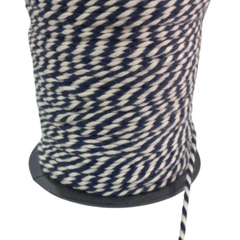 Bileklik ipi, Hediye Paketleme ipi, Şans, Bereket, Aşk, Şifa, Güç 1 mm Pamuk  1 metre Lacivert