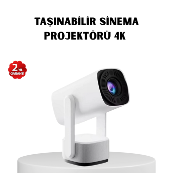 720p HD Projeksiyon Cihazı – Uzun Ömürlü Ampul, Canlı Renkler ve Evde Sinema Keyfi